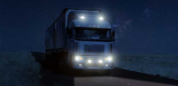 Nighttime Driving Challenges for Transportation Workers